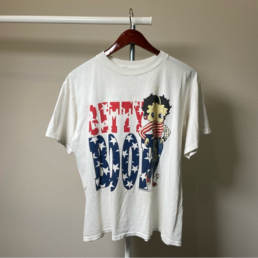 Betty Boop Vintage Graphic Tee Single Stitch